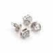 Золоті пусети з муасанітами по 0.5ct 0012-2 фото 3
