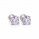 Золоті пусети з муасанітами по 0.5ct 0012-2 фото 2
